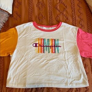 Champion Multicolor Logo T-Shirt